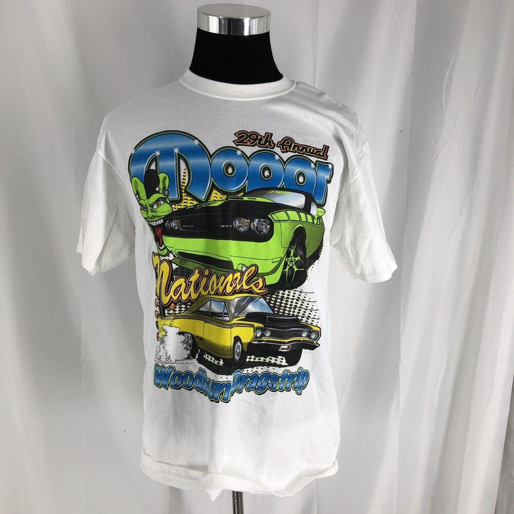 29th Annual Mopar Nationals Woodburn Dragstrip Large T shirt